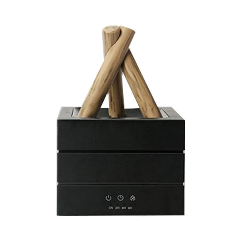 Air Aroma Humidifier Mini Bonfire Flame Fragrance Essential Oils Diffuser for Home Air Humidifier with Remote Control and Lights